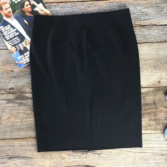 GAP Dresses & Skirts - GAP Black Cotton Pencil Skirt Size 8